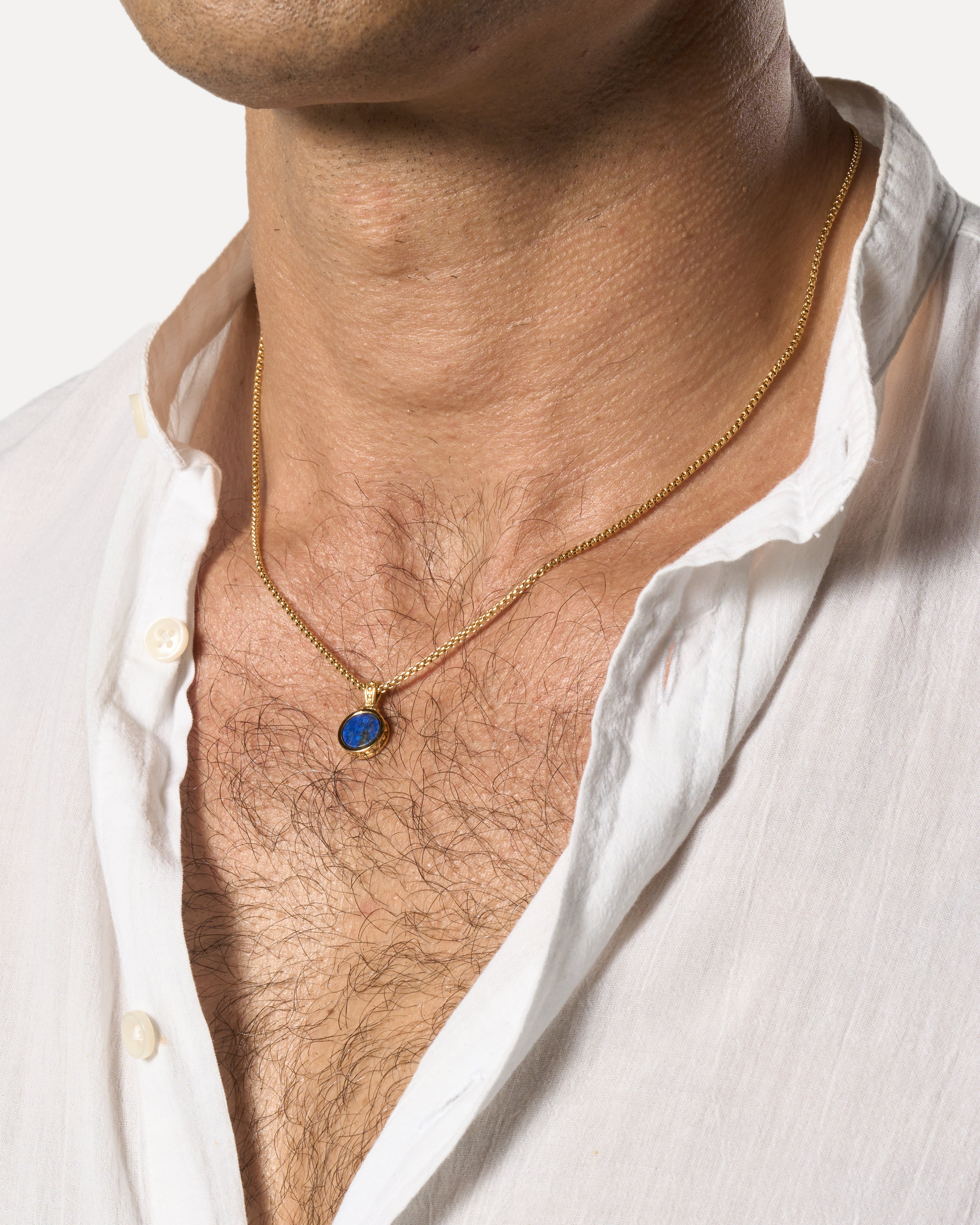Colgante - Orbe Lapis (Oro)