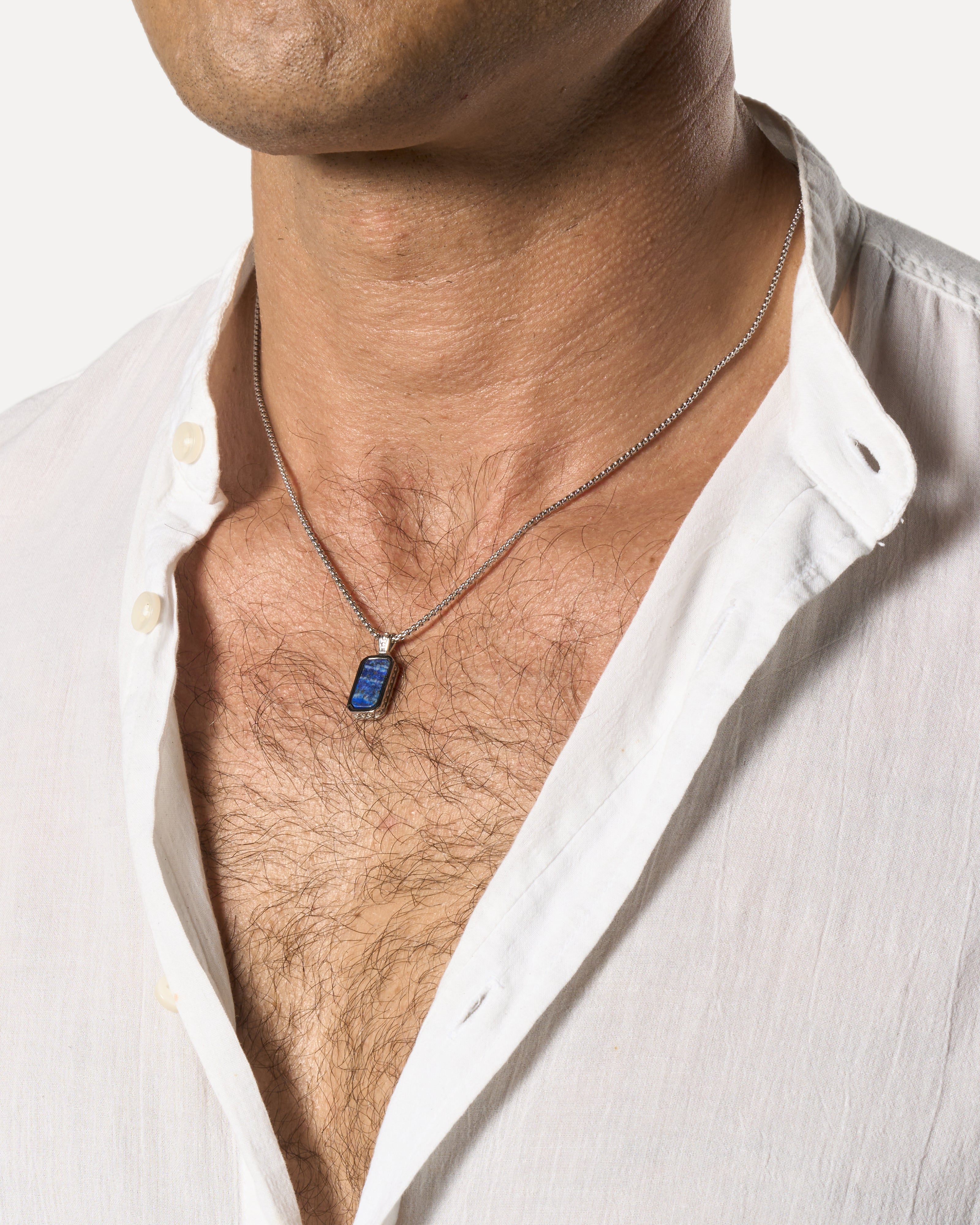 Colgante - Lapis (Plata)