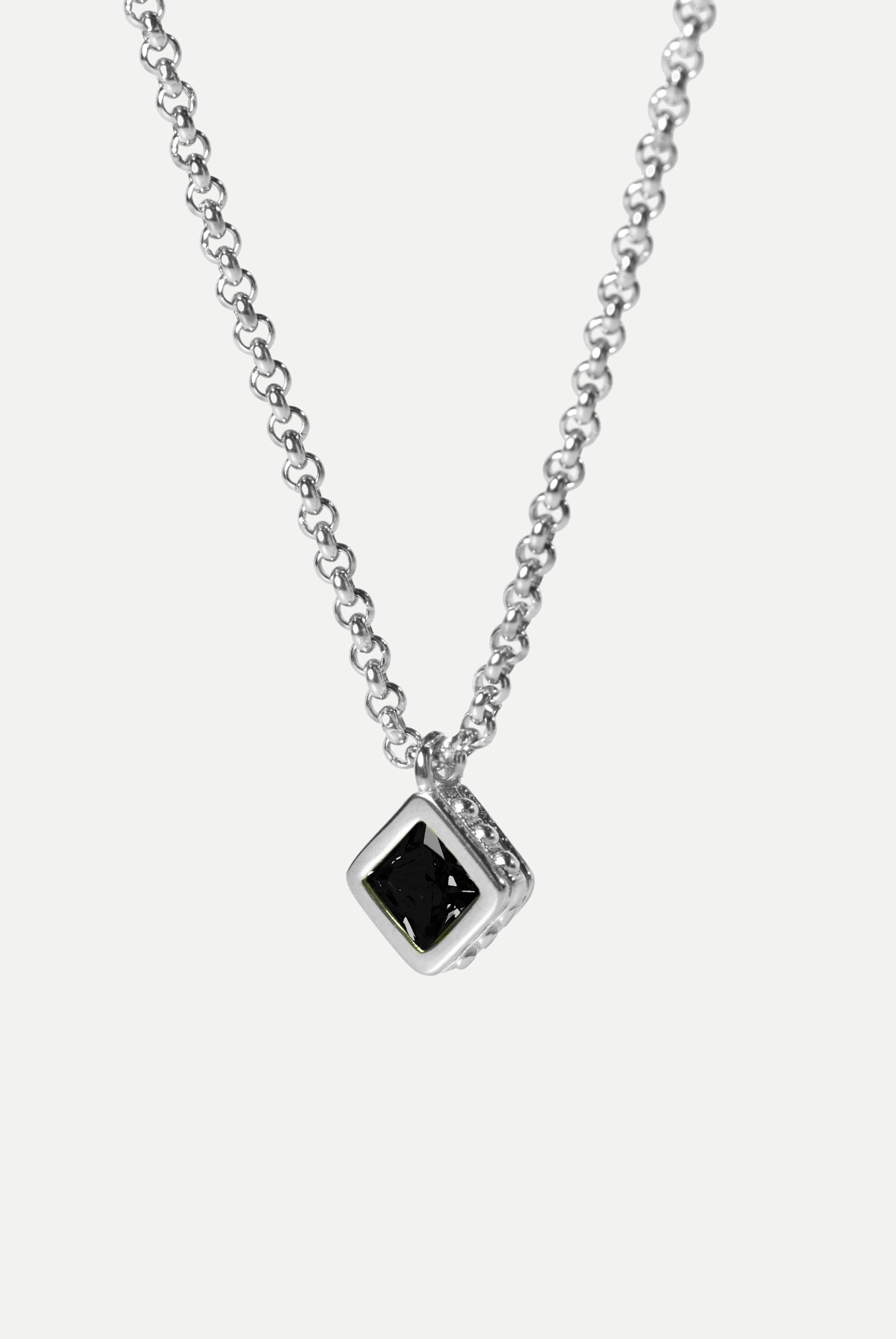 Colgante - Ónix (Plata)