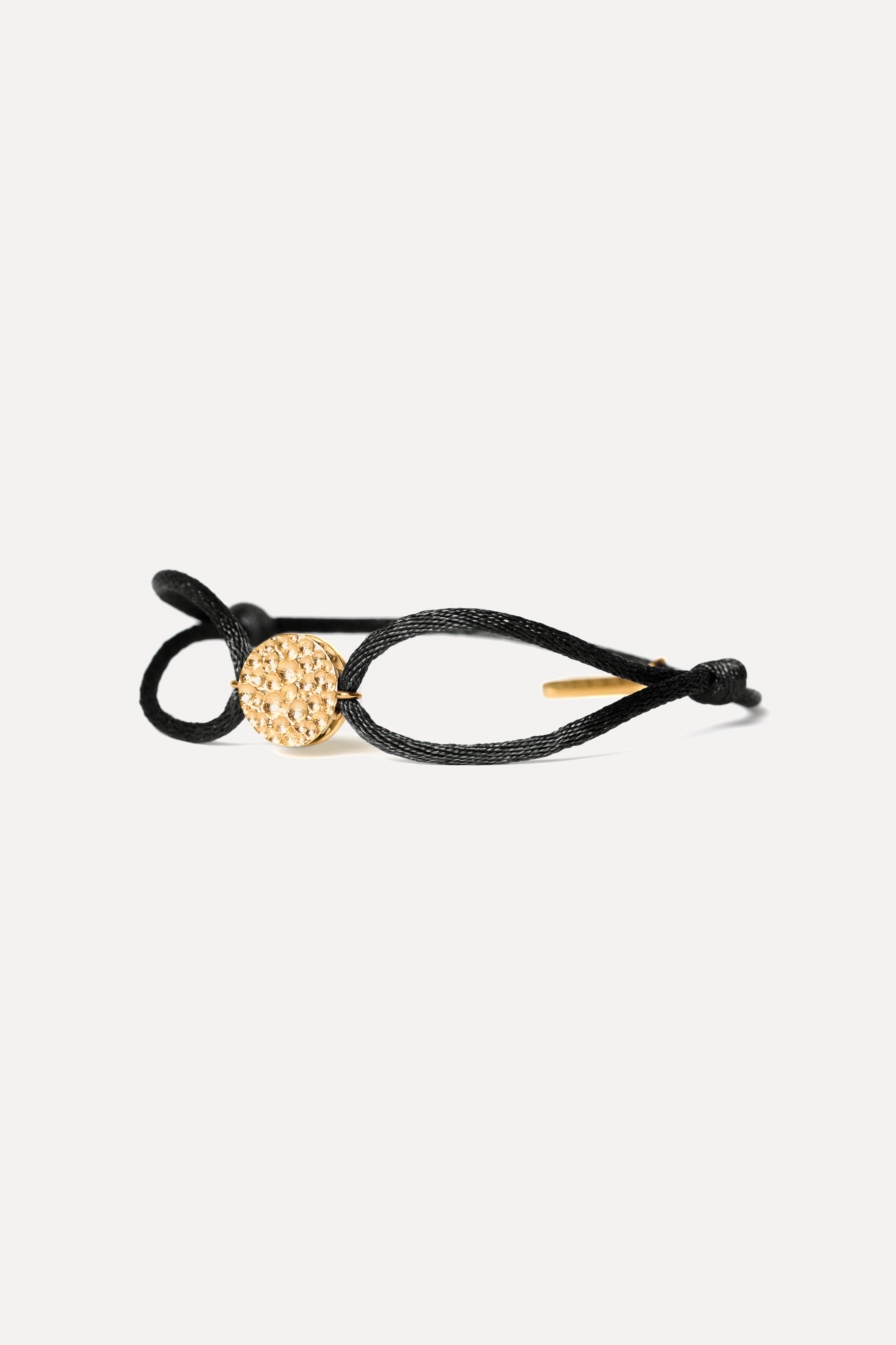 Pulsera de cordón - Pavé (Oro)