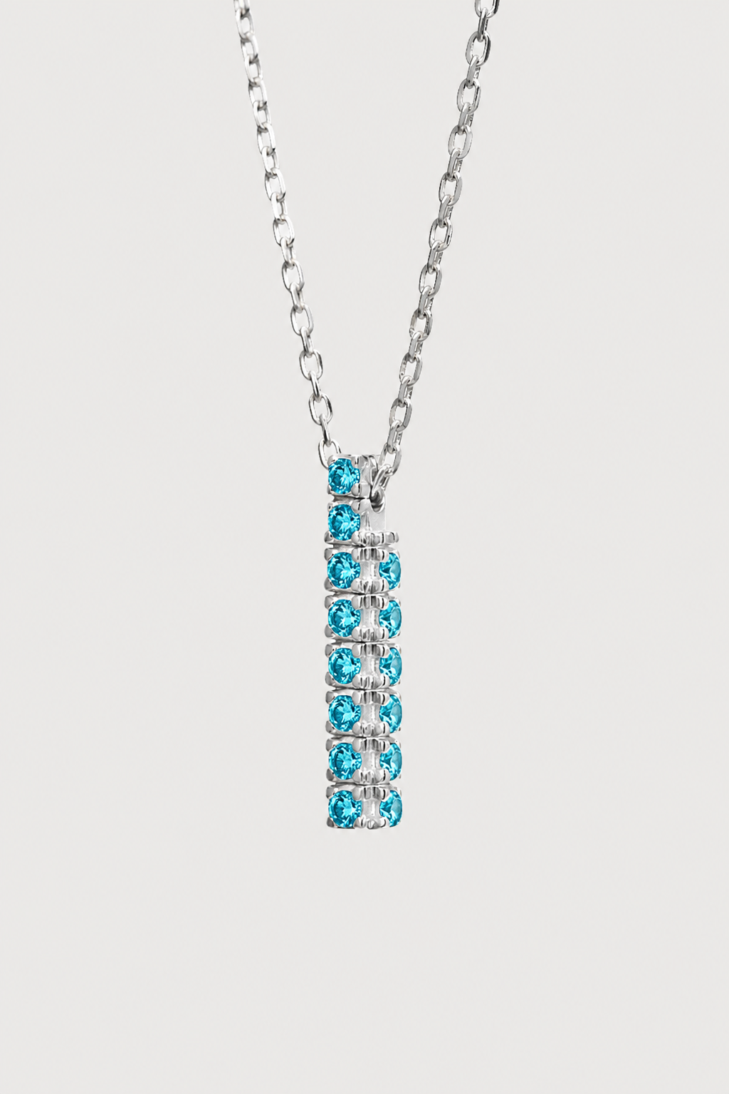 Axis Blue Diamonds - 18K White Gold