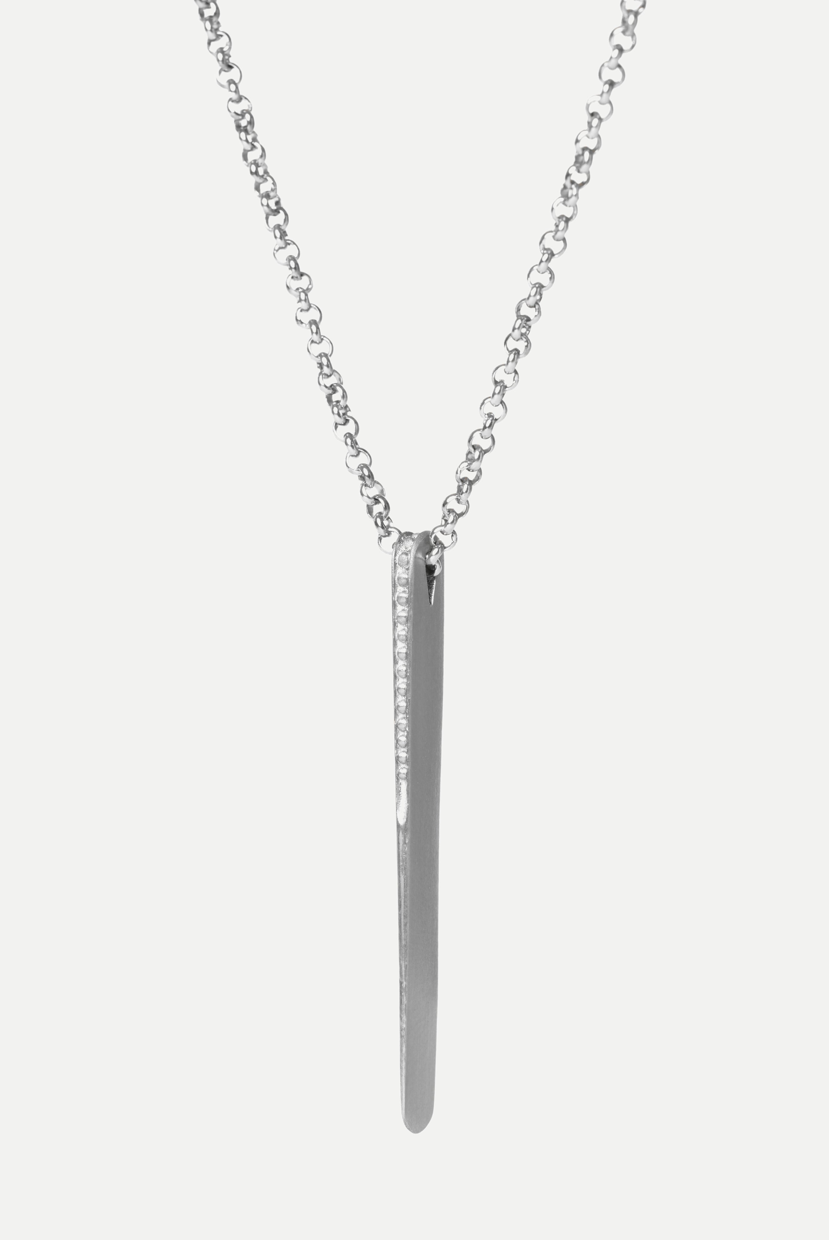 Bar - Pendant (Silver)