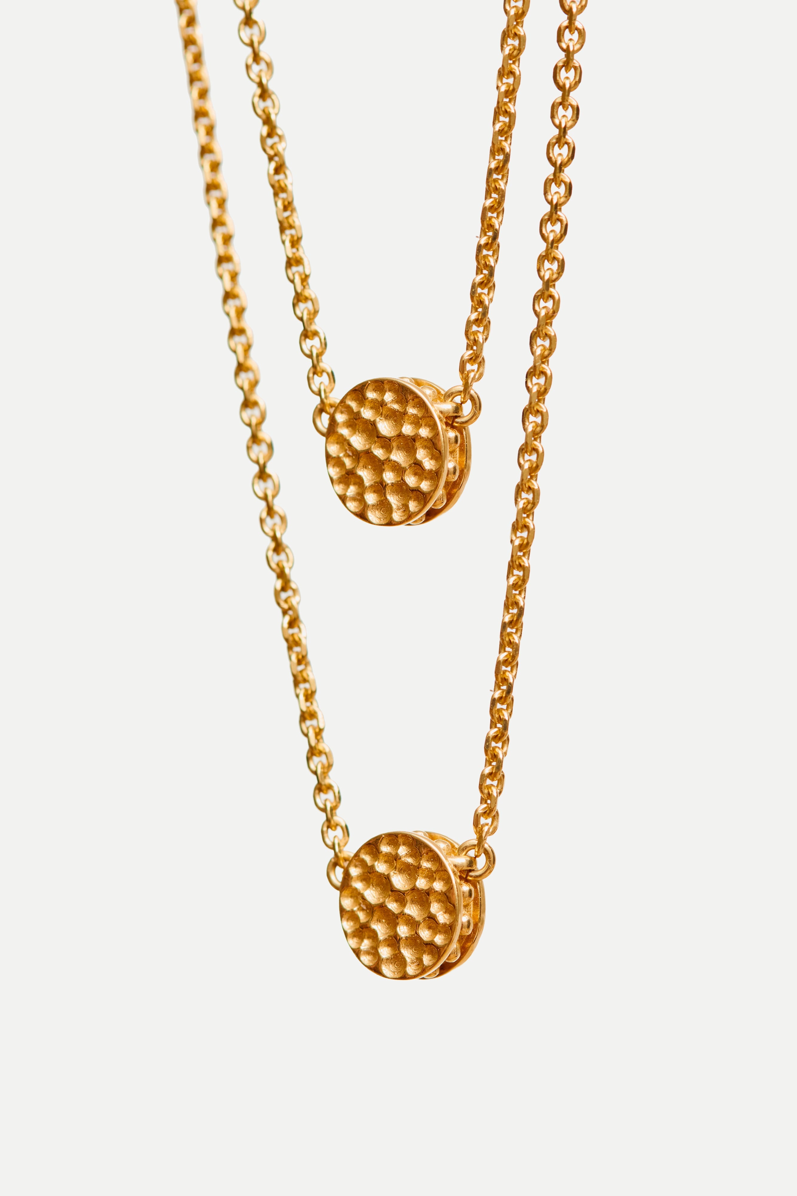 Escapulario - Pavé (Oro)