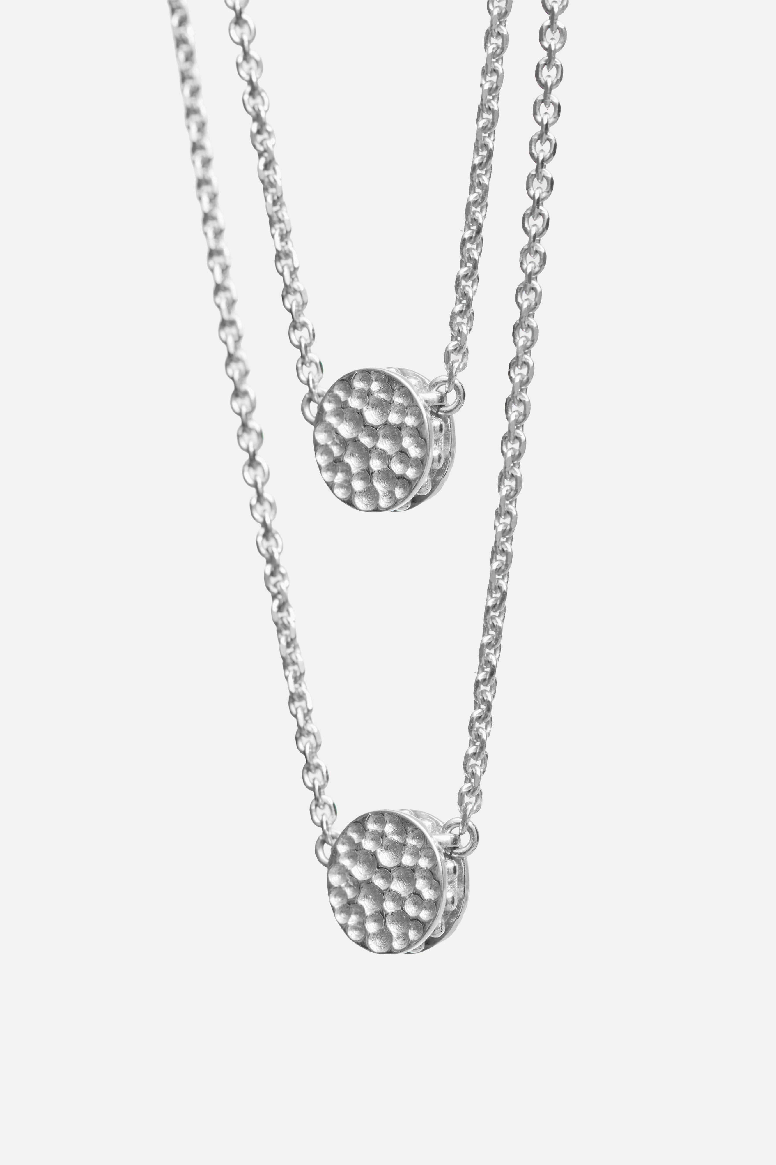 Escapulario - Pavé (Plata)