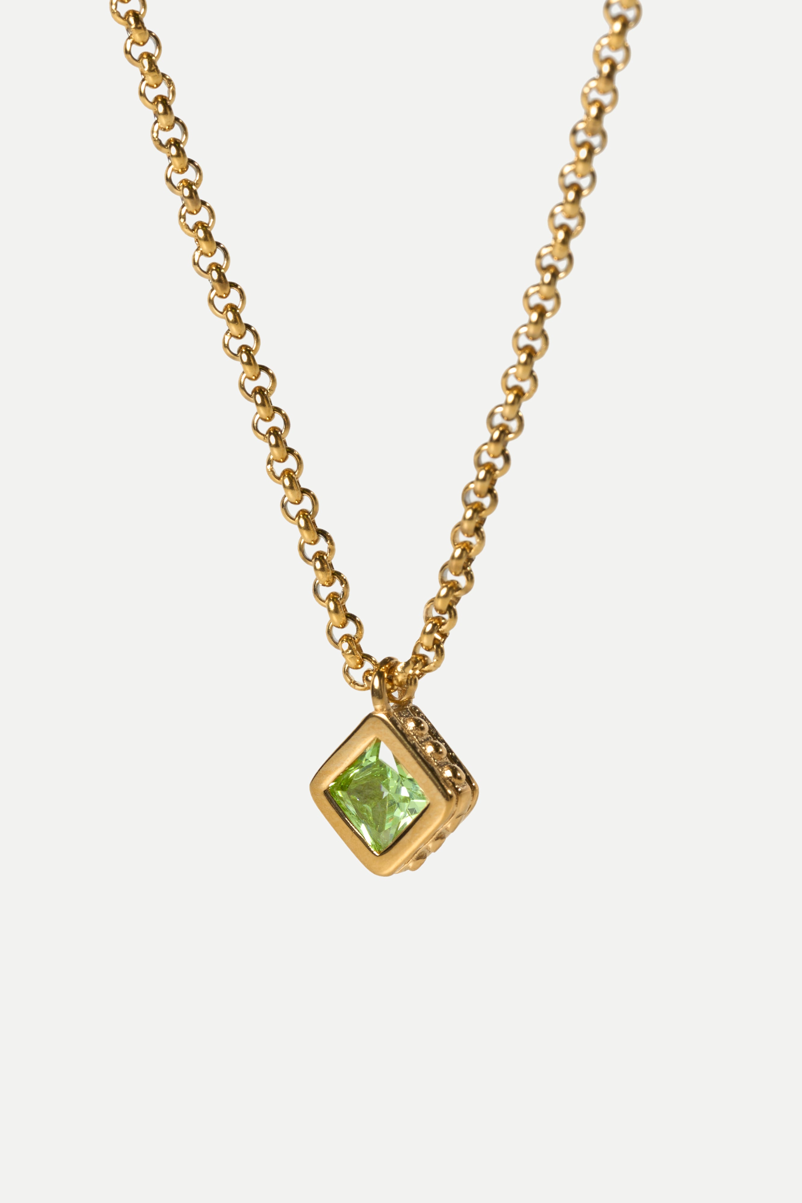 Colgante - Peridoto (Oro)