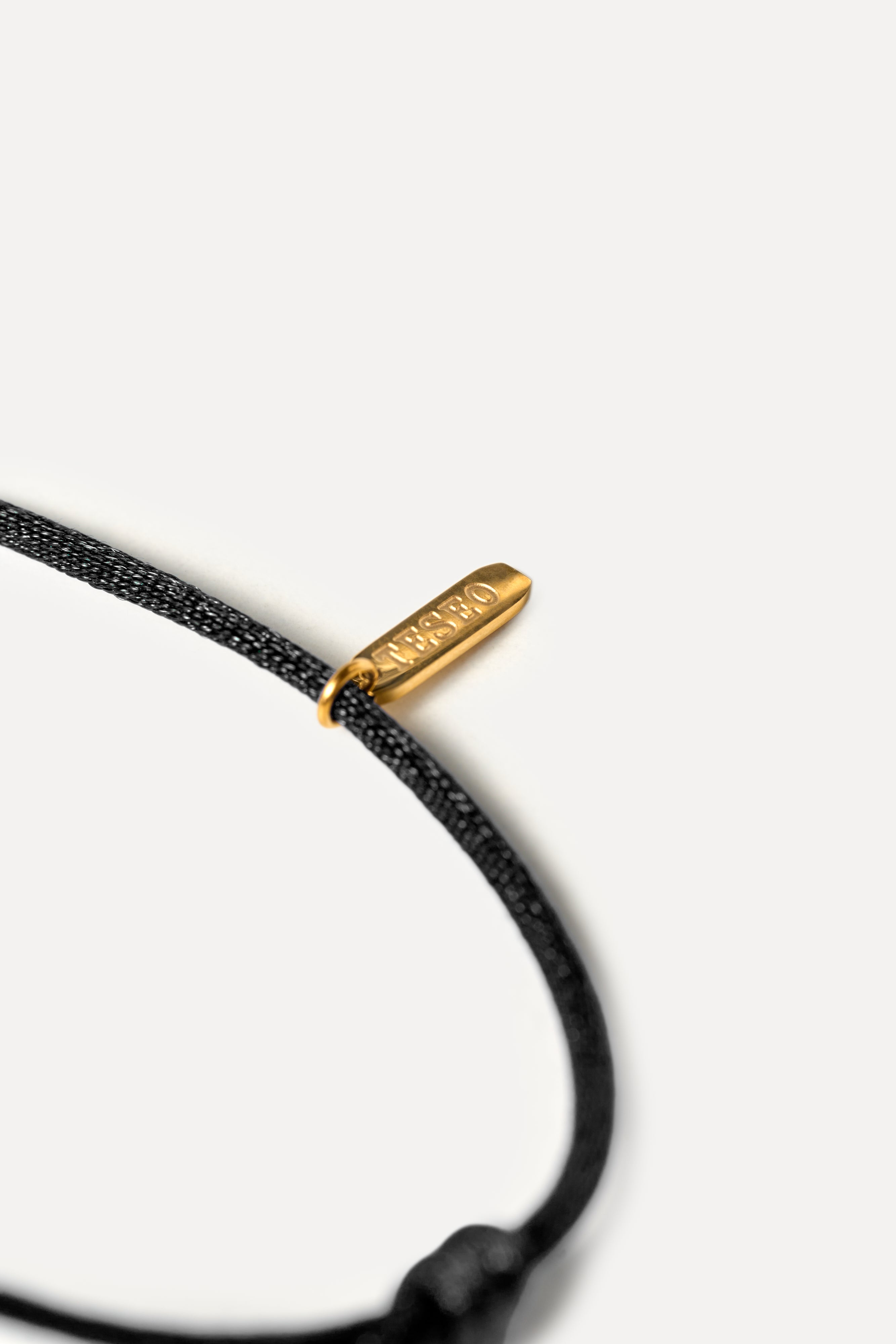 Pulsera de cordón - Pavé (Oro)