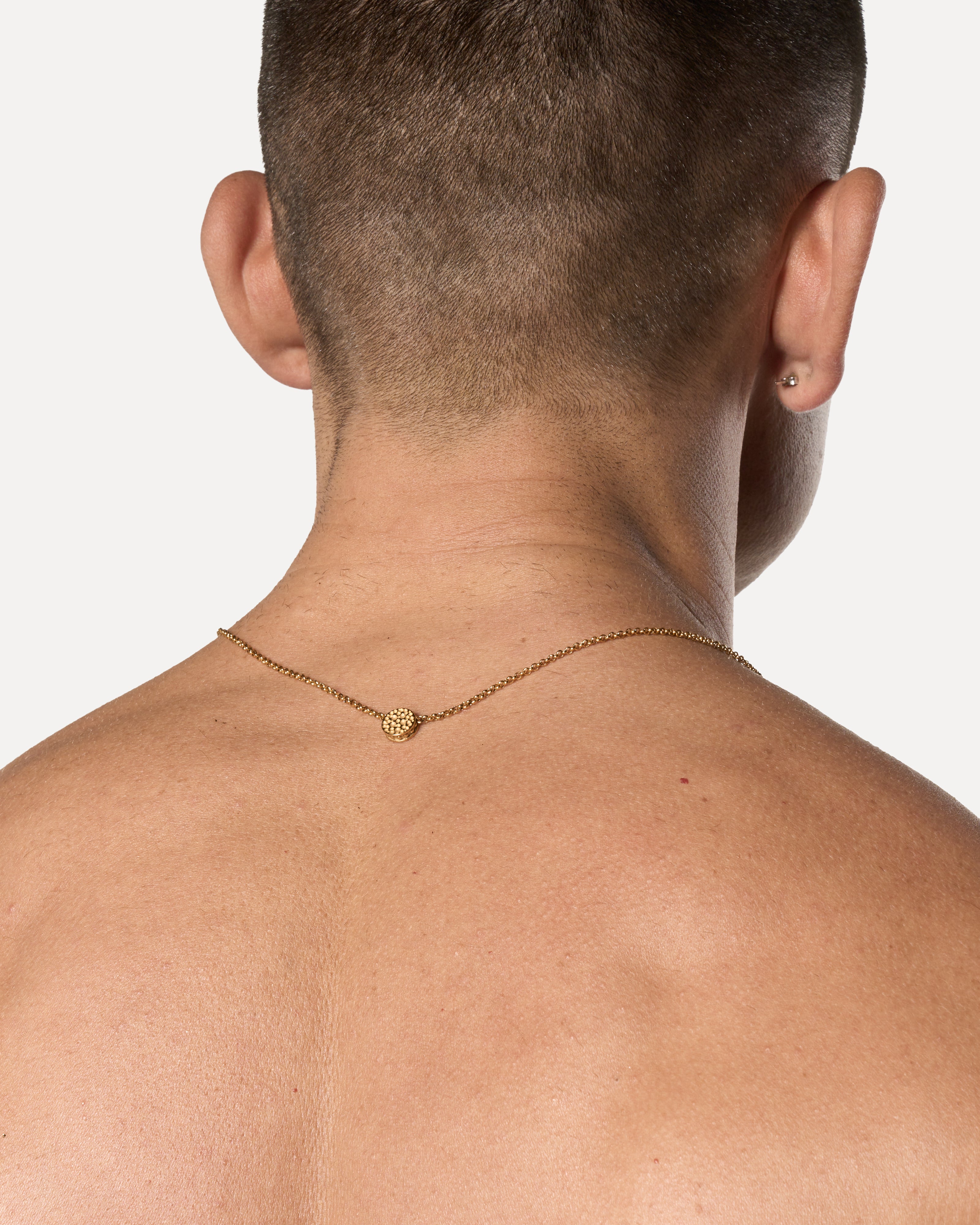 Escapulario - Pavé (Oro)