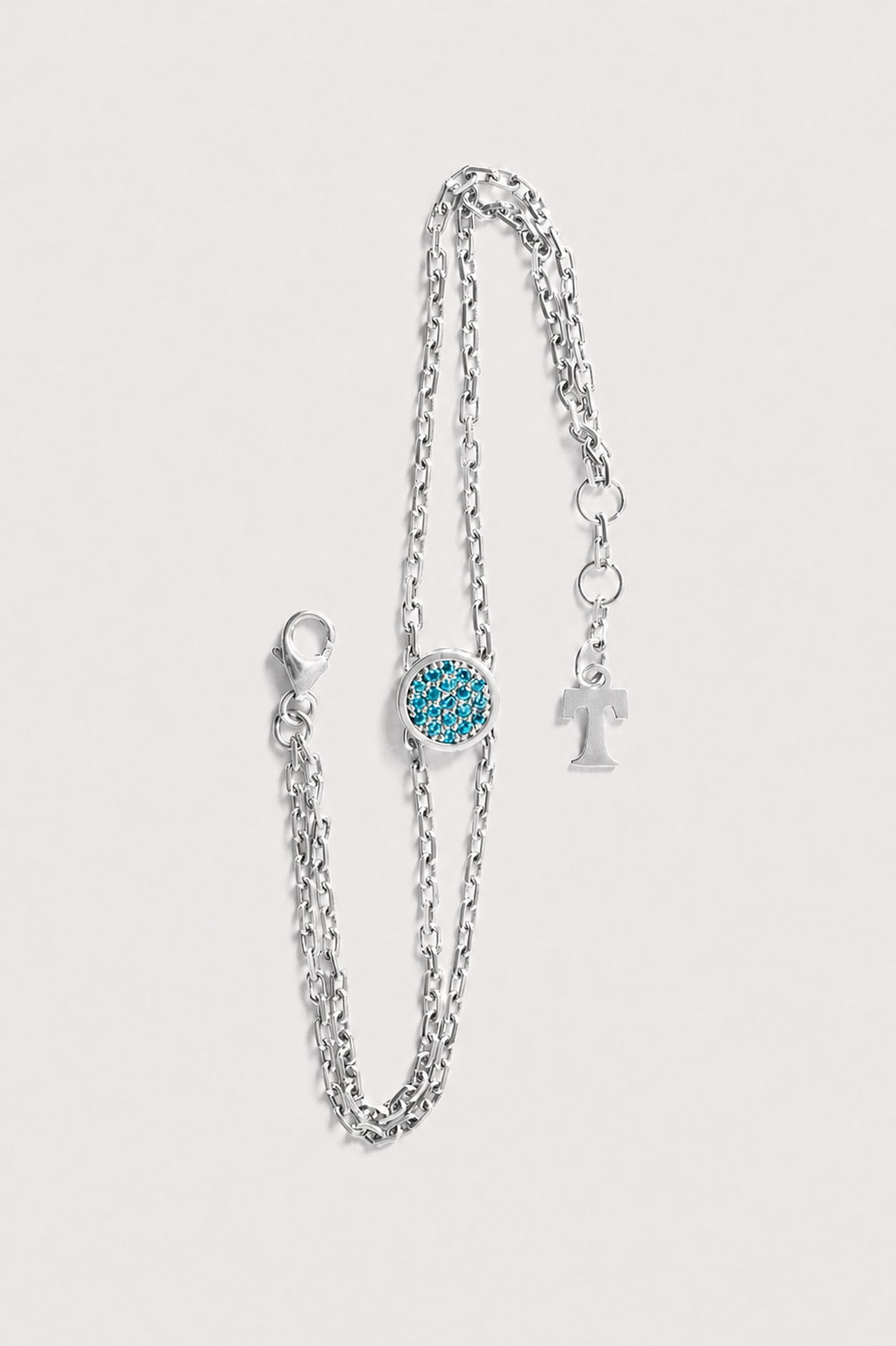 Blue Diamond Bracelet - 18k White Gold