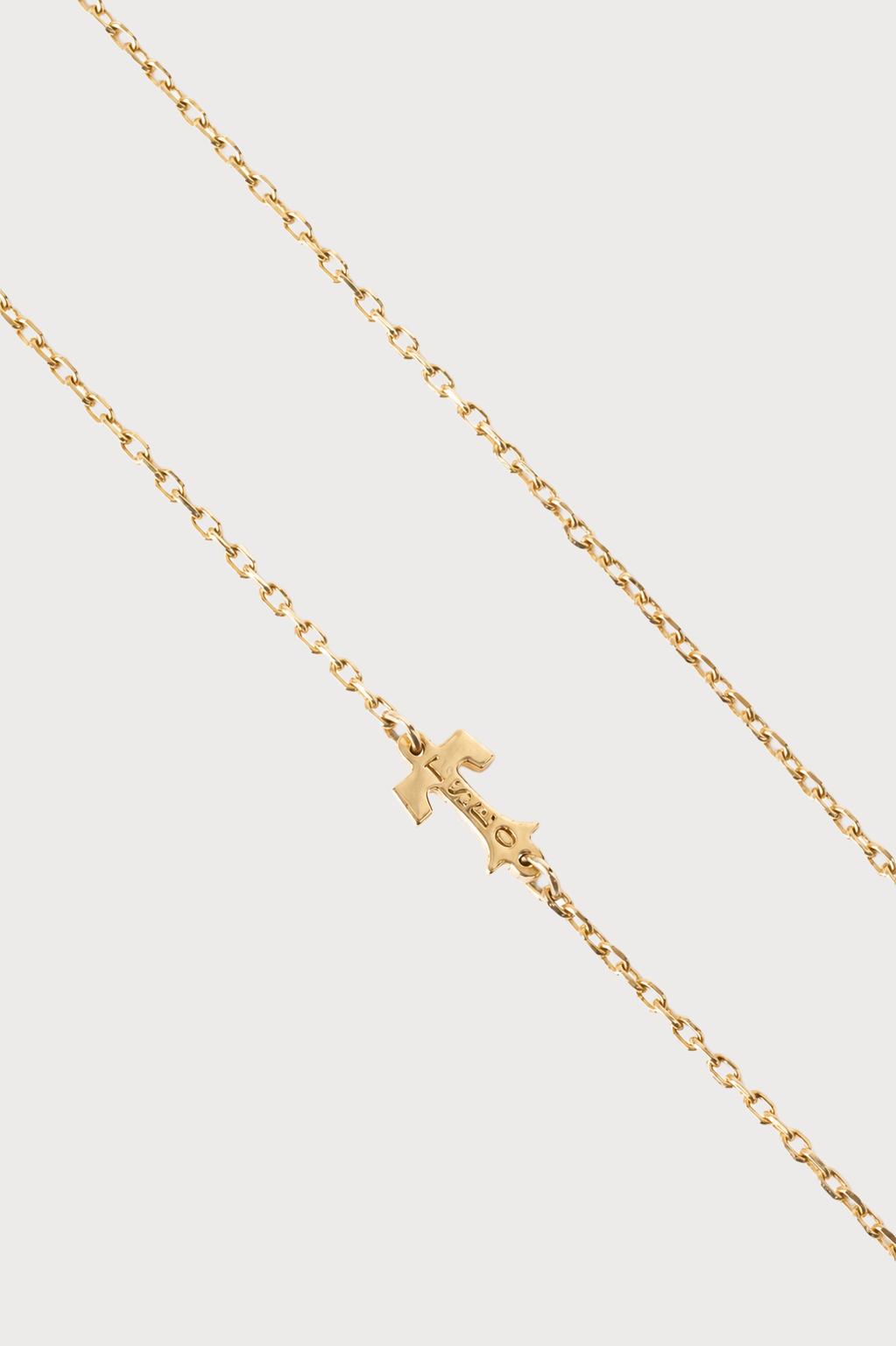 Escapulario de diamante - Oro de 18k