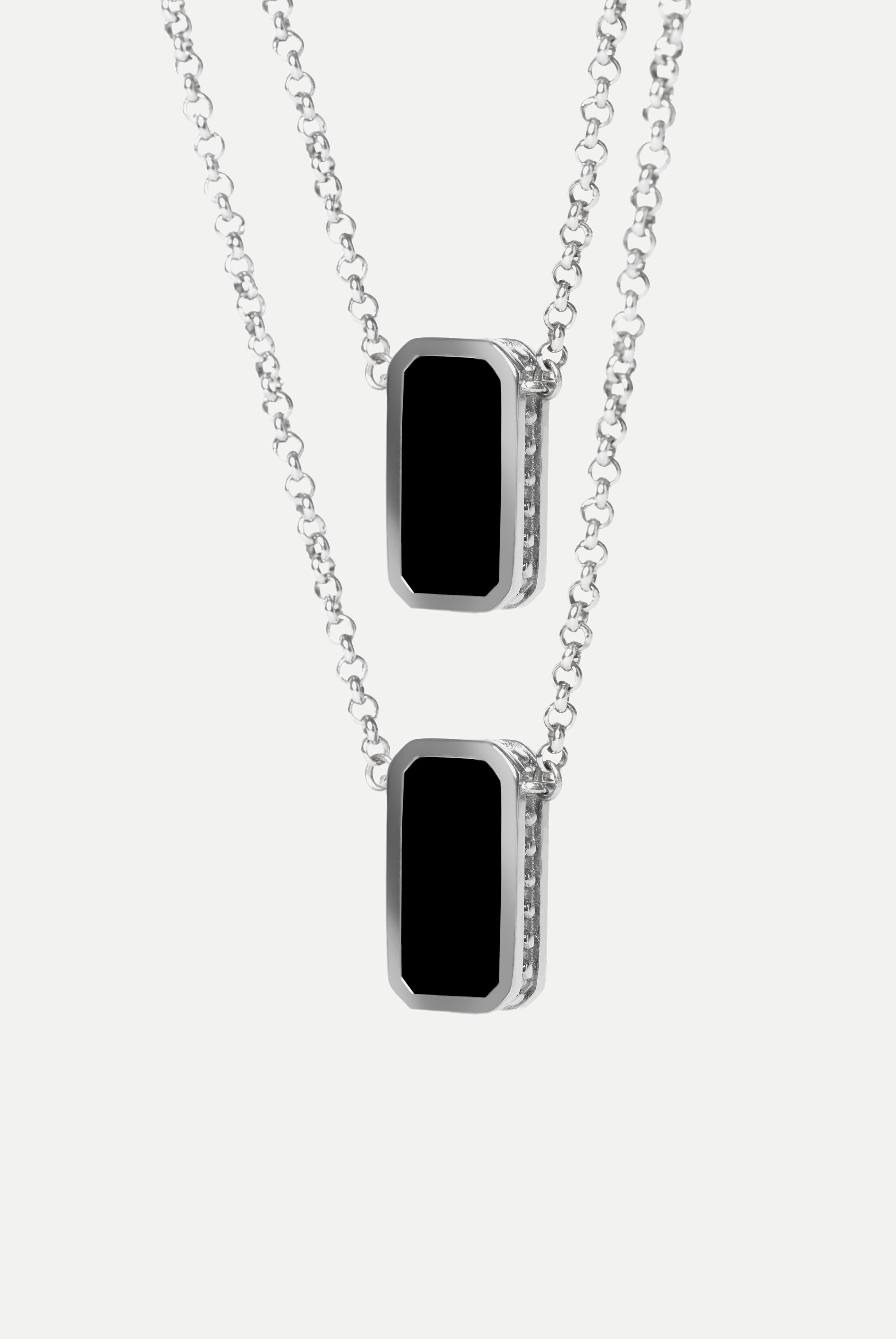 Escapulario - Ónix (Plata)