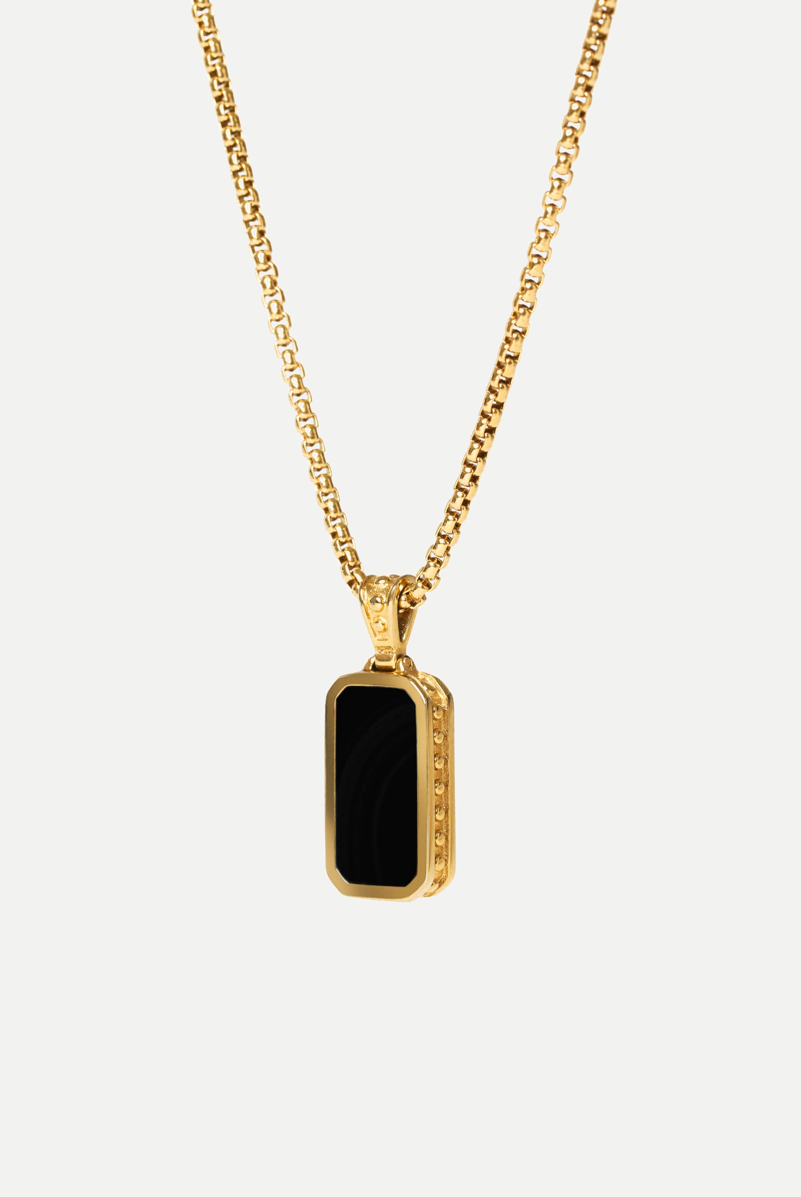 Pendant - Onyx (Gold) | TESEO Barcelona
