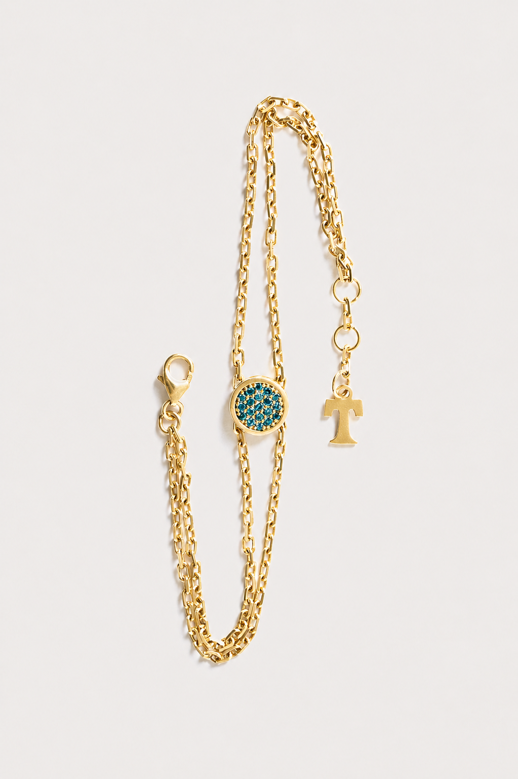 Blue Diamond Bracelet - 18k Gold